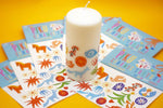 Load image into Gallery viewer, XMAS PETITE ceramic // candle tattoo set
